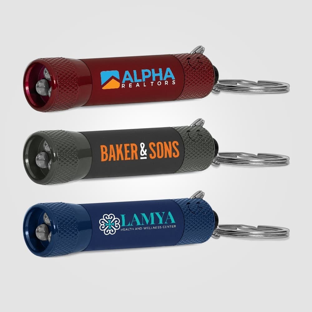 Chroma Softy Monochrome Classic - LED Flashlight with Keyring